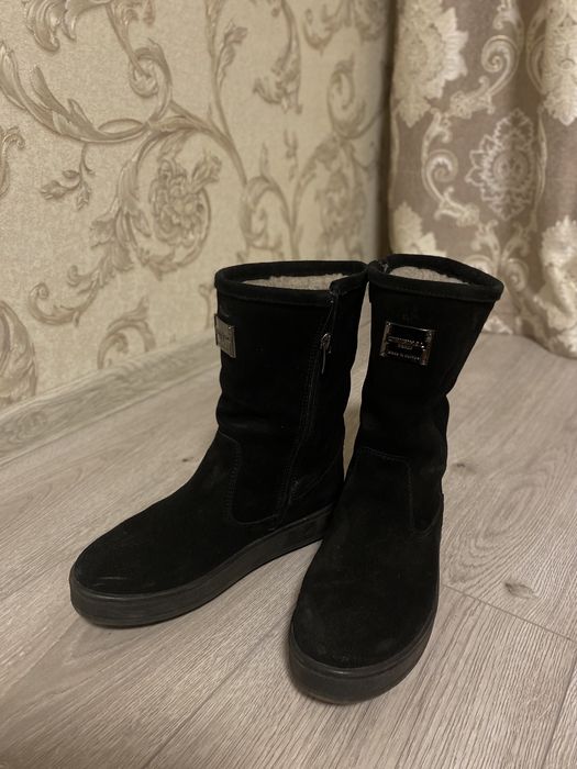 Зимові напівчобітки.зима натуральні