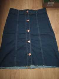 Jeansowa spódnica