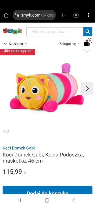 Koci  domek Gabi maskotka miękkicia