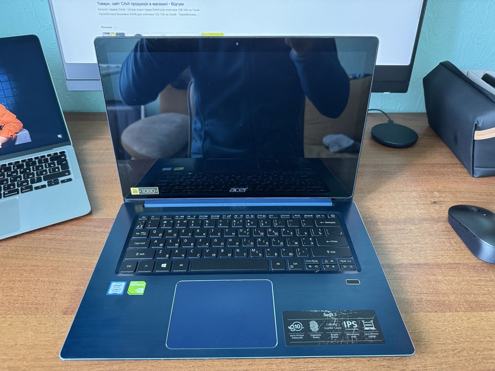 Acer Swift 3 SF314-52G-3197 згорів процесор