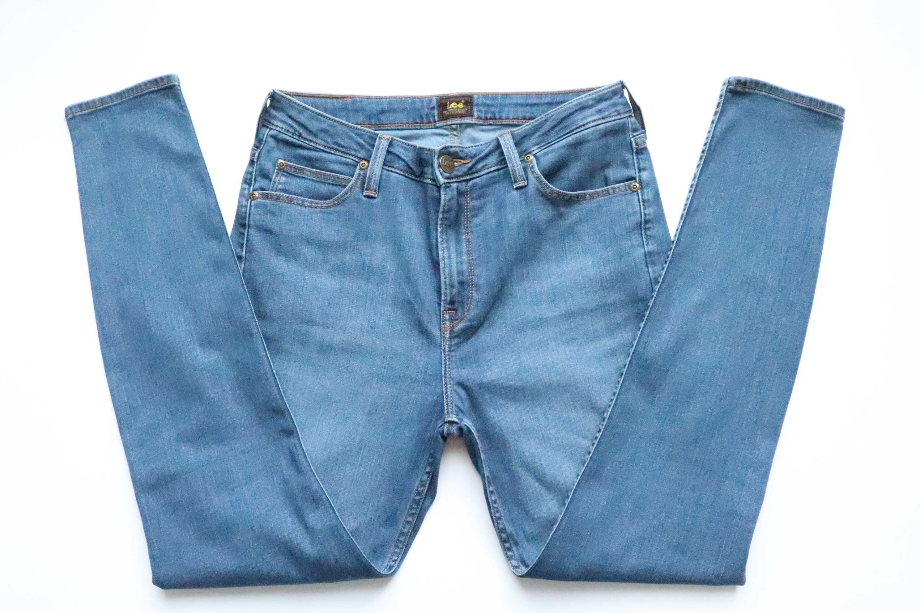LEE SCARLETT HIGH W31 L31 damskie spodnie jeansy jak nowe
