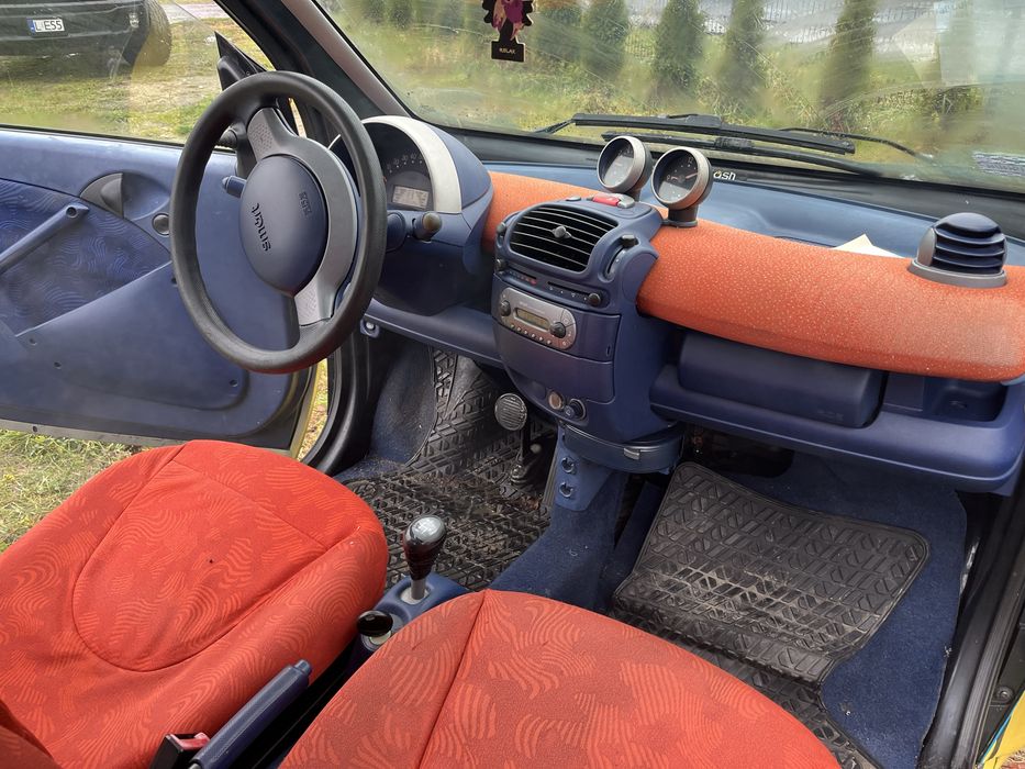 Smart, smart fortwo, maluszek, reklama, baner, auto miejskie