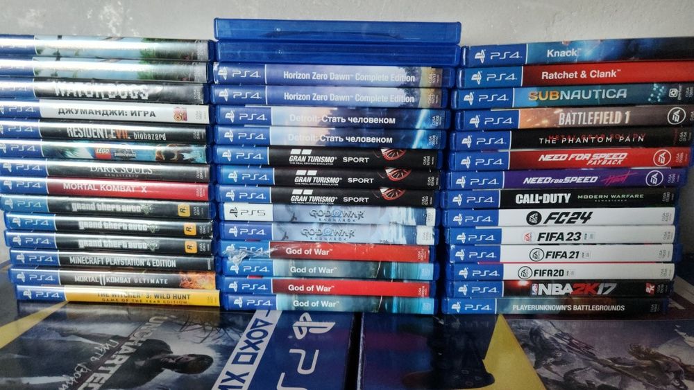 Диски Playstation 4 ps 5