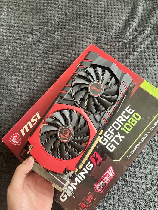 Відеокарта msi GTX 1080 8gb