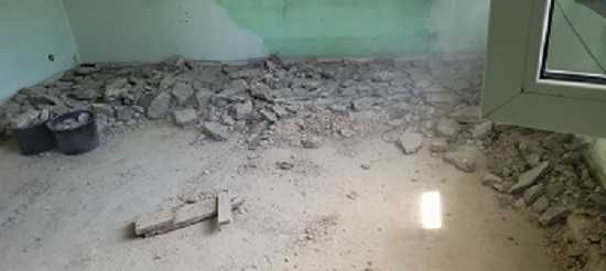 Wylewki posadzki maszynowo jak również  Skuwanie starych wylewek