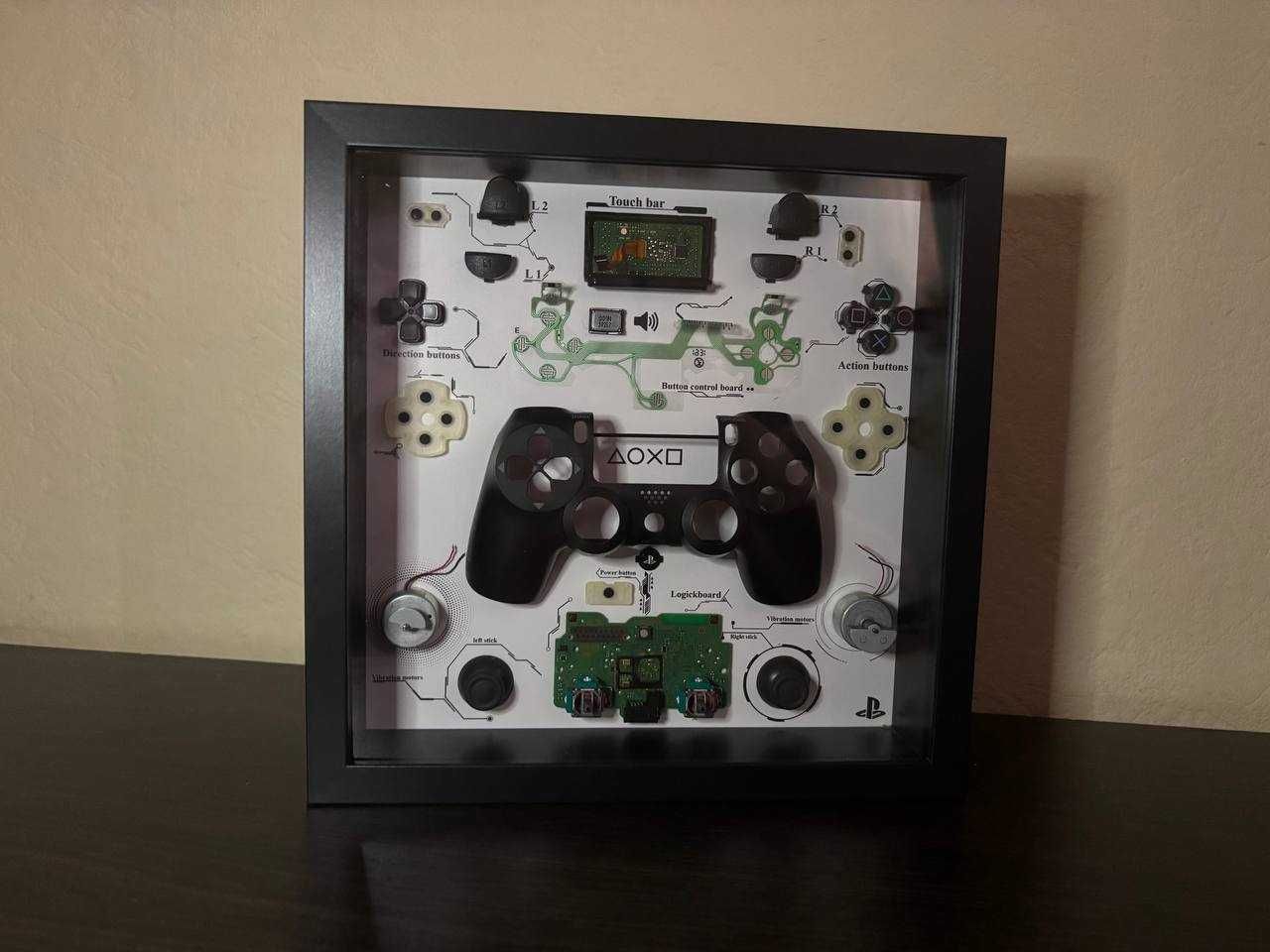 Framed dualshock 4 діорама