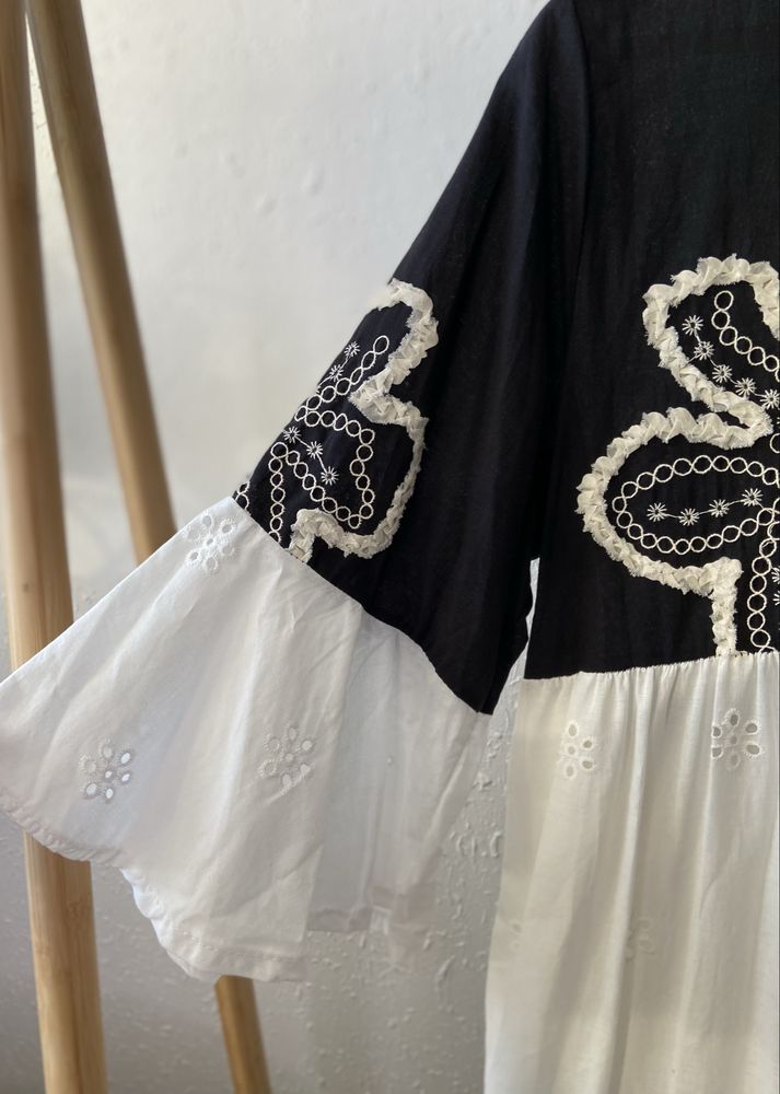 Sukienka maxi boho plus size