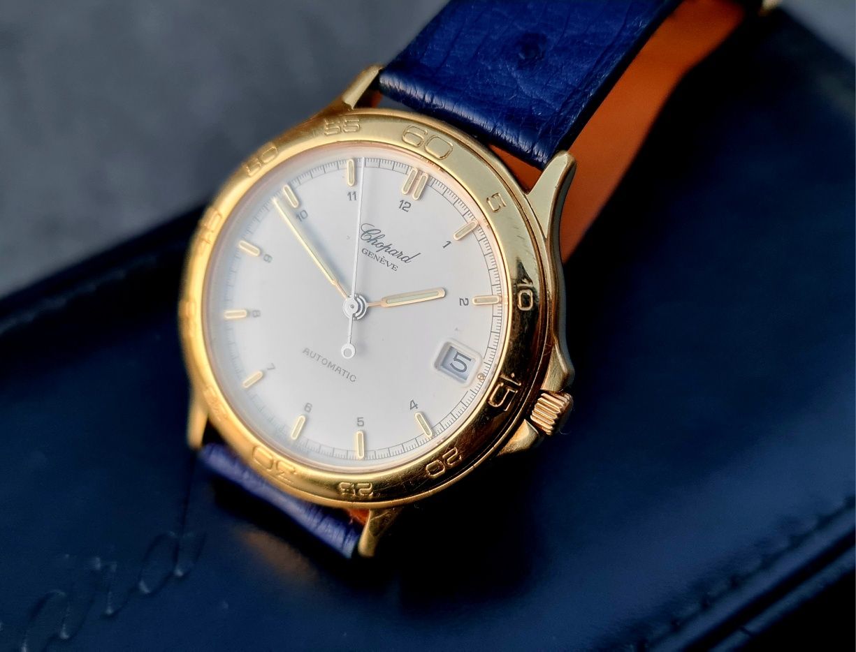 Chopard automatic złoty Zegarek 18k męski Vintage Unikat