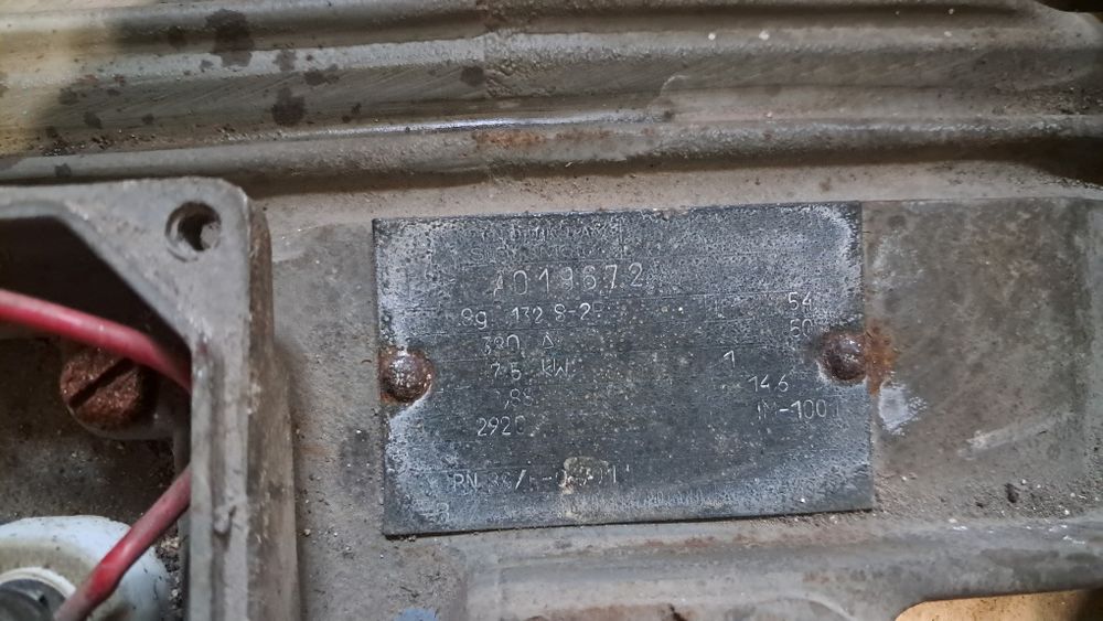 Silnik celma indukta 7.5 kW