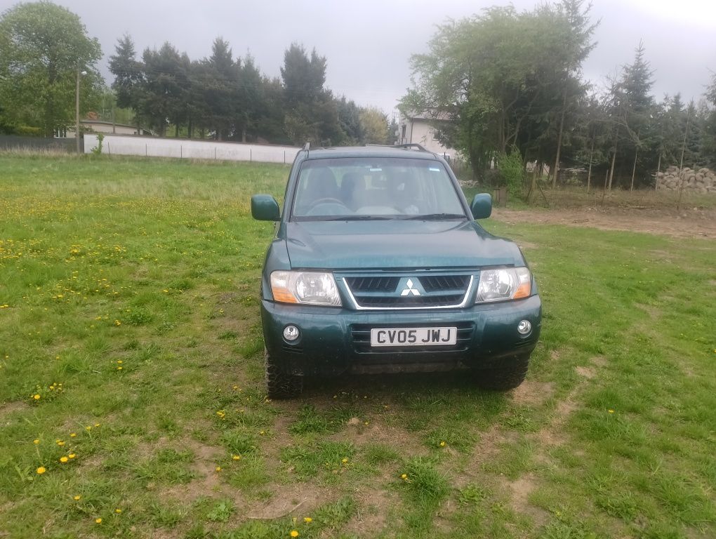 Mitsubishi Pajero shogun 3.2 manual skóry anglik