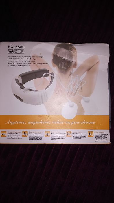 Масажер шиї новий