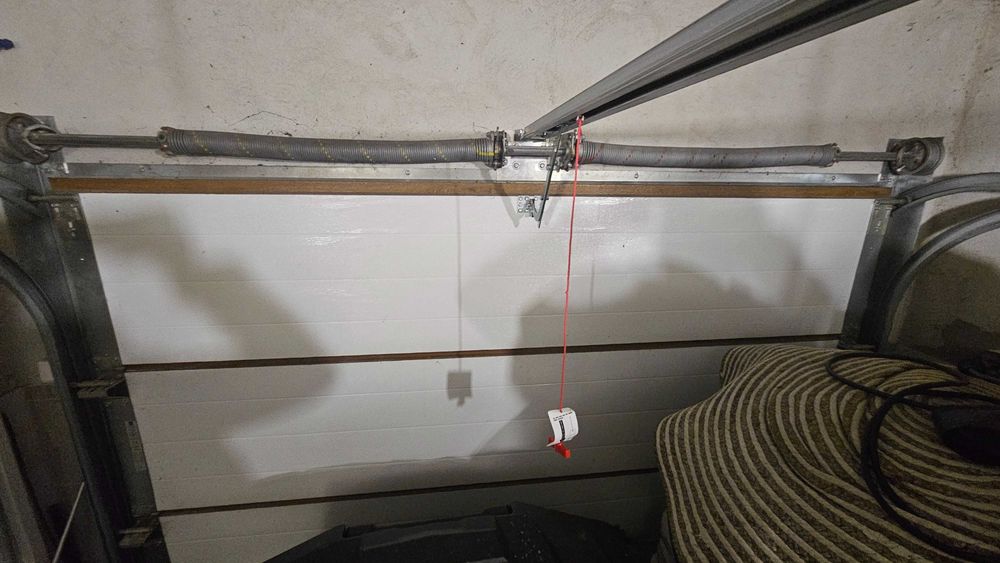 Brama garażowa segmentowa wiśniowski 250x200cm zloty dąb