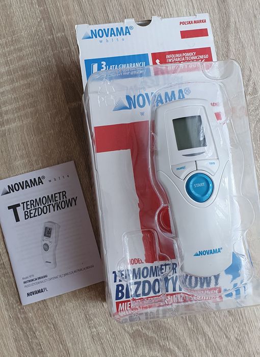 Termometr bezdotykowy Novama White Model NT19