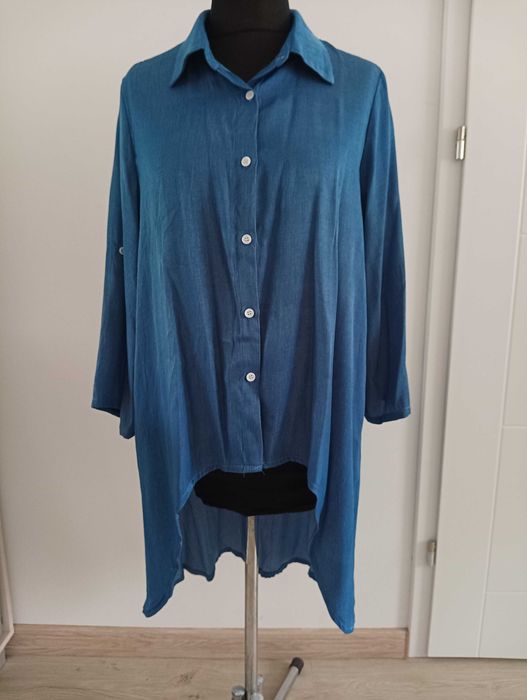 Kszula damska w kolorze niebieskim