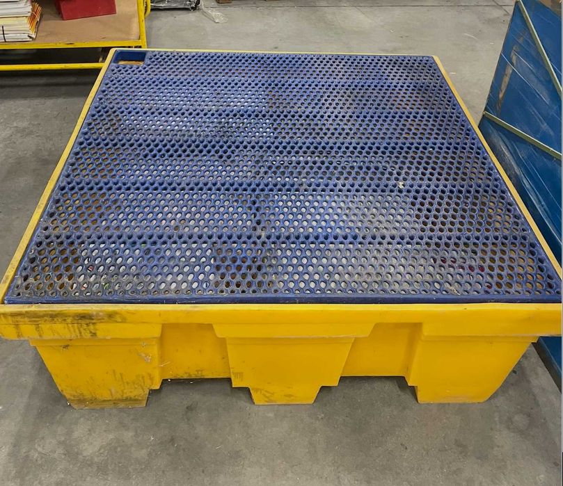 Cuba de Retenção Resíduos 125x125 Plástico