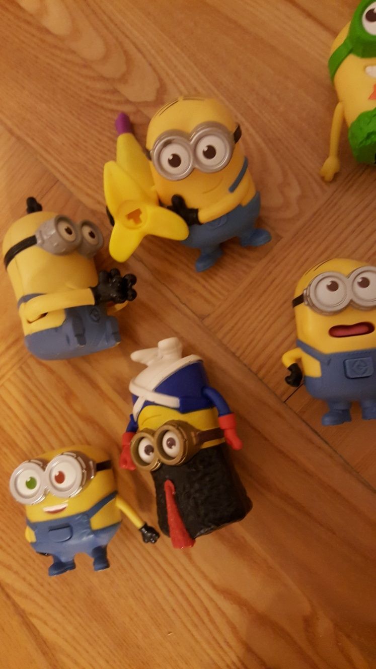 Minionki 6 dużych i 5 małych