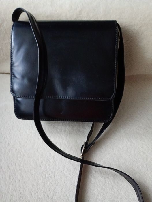 Torebka listonoszka skóra rękodzieło