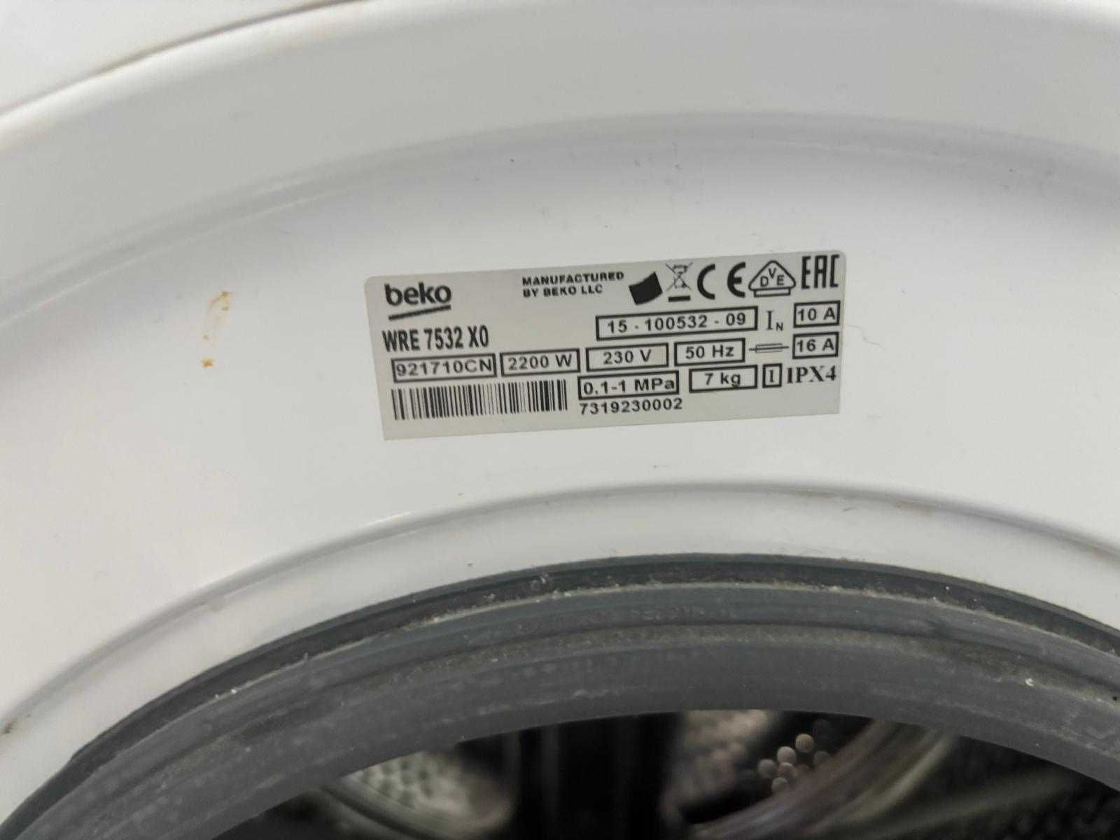 Pralka BEKO WRE7532X0 - slim 100% sprawna