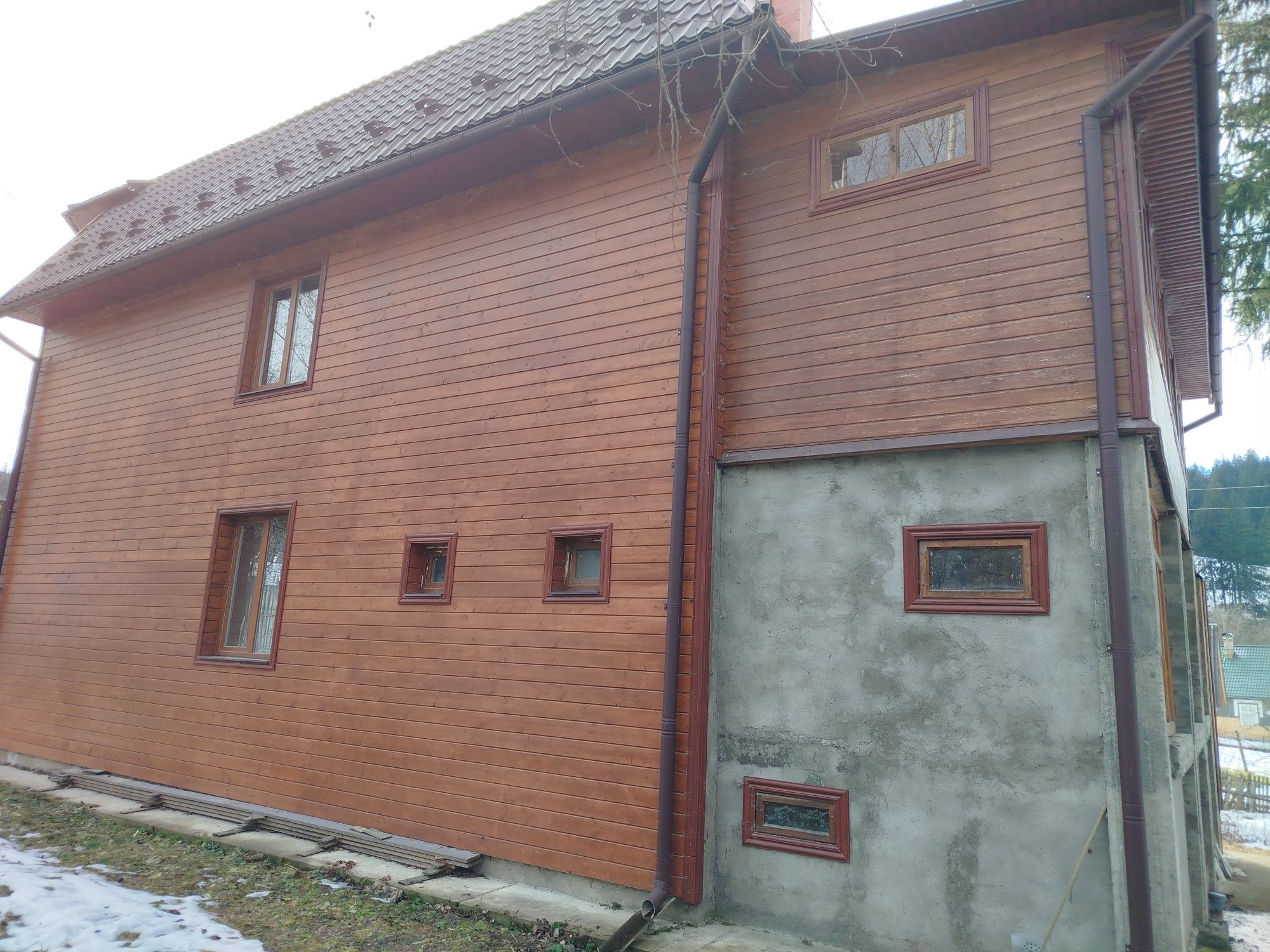 Будинок в Карпатах, гори, річка, краєвиди, зручності
