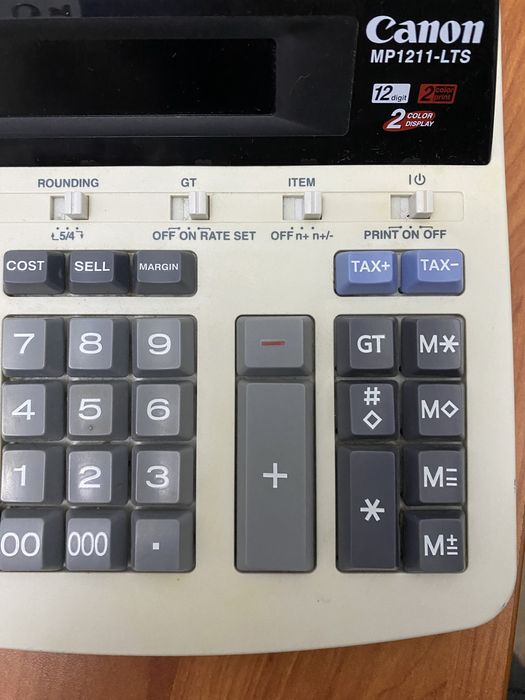 Calculadora de secretaria Canon MP1211-LTS