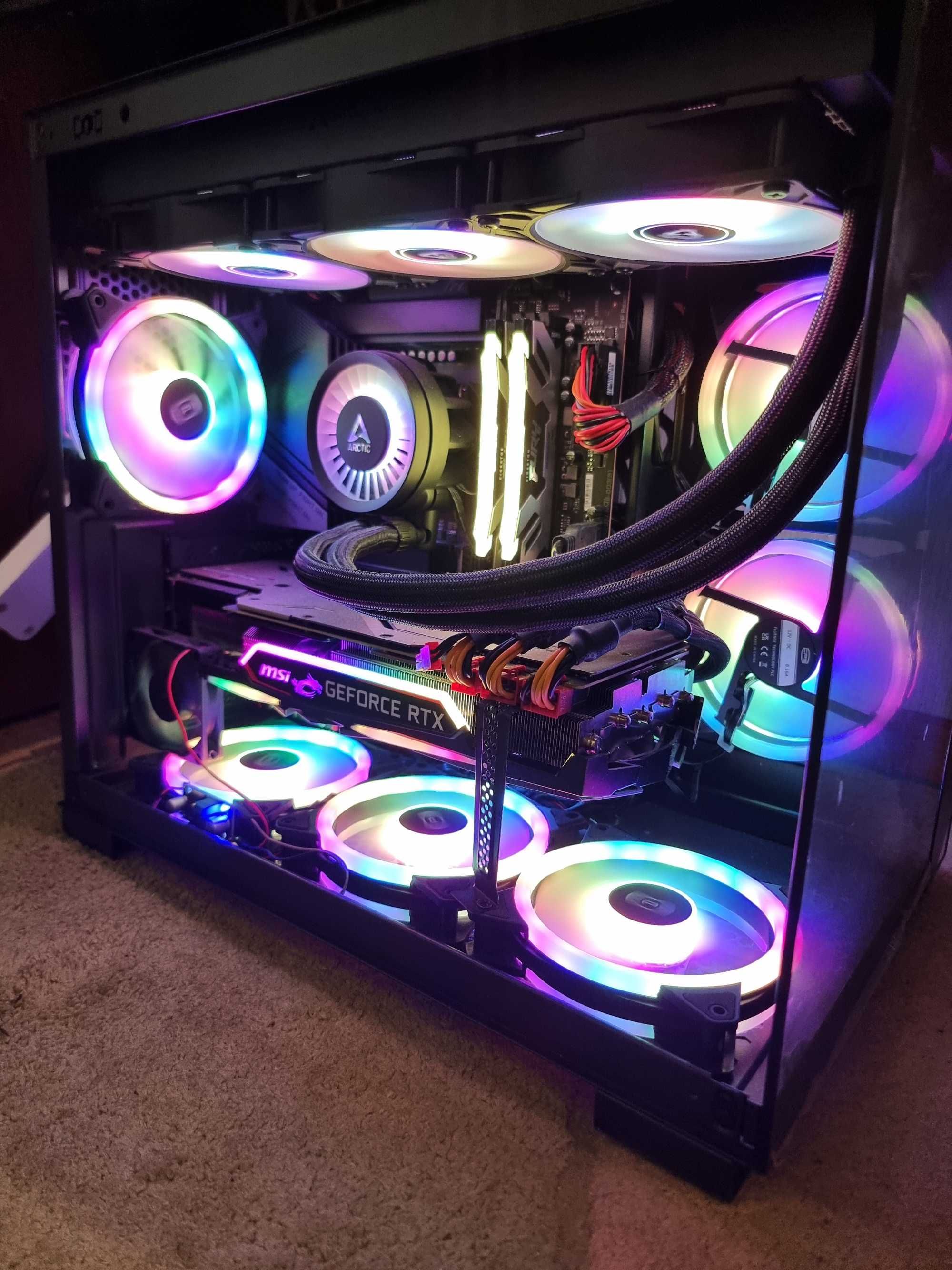Игровой ПК Z790 i7-14700K DDR-5 SSD Samsung GeForce RTX БП Chieftec