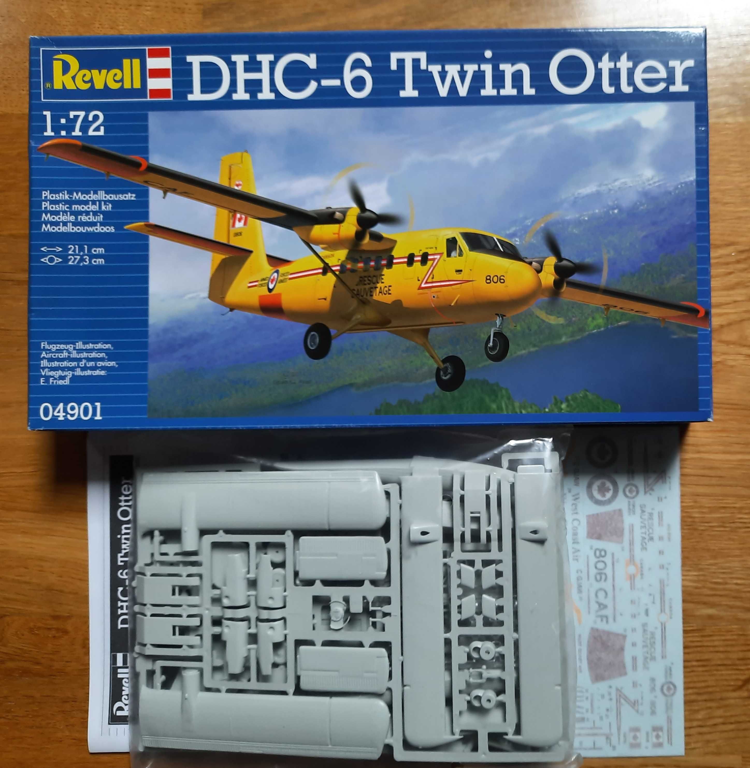 Model do sklejania Revell DHC-6 Twin Otter skala 1/72