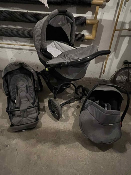 Wózek 3 w 1 wózek spacerówka fotelik