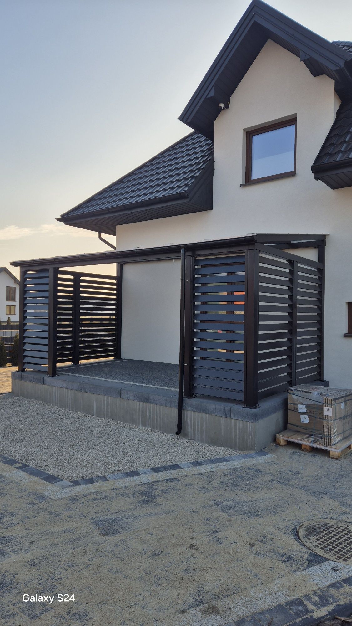 Pergola zadaszenie tarasu