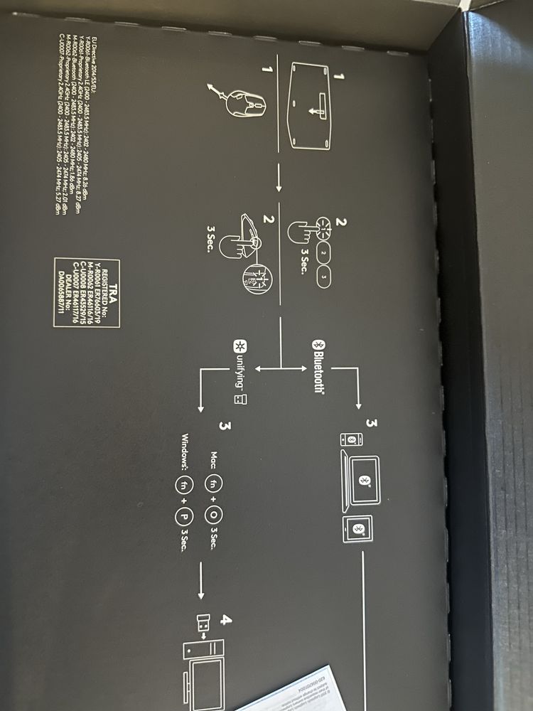 Logitech MK850 zestaw klawiatura QWERTZ + mysz bezprzewodowa