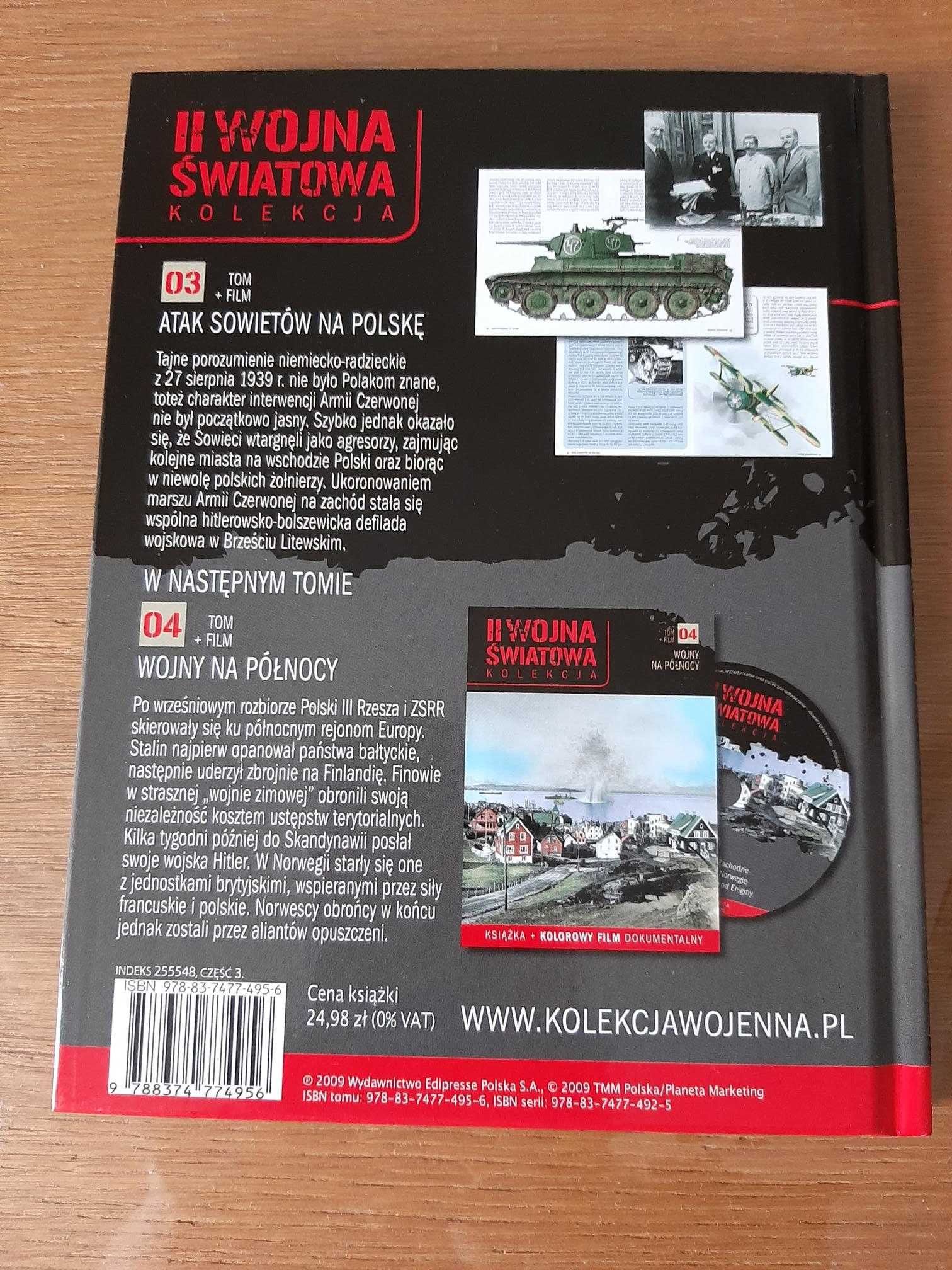 II Wojna Światowa, kolekcja, Atak Sowietów na Polskę, film DVD