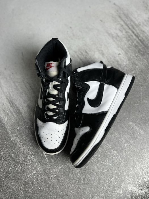 Кросівки Nike Dunk High Black White 40(25,5)