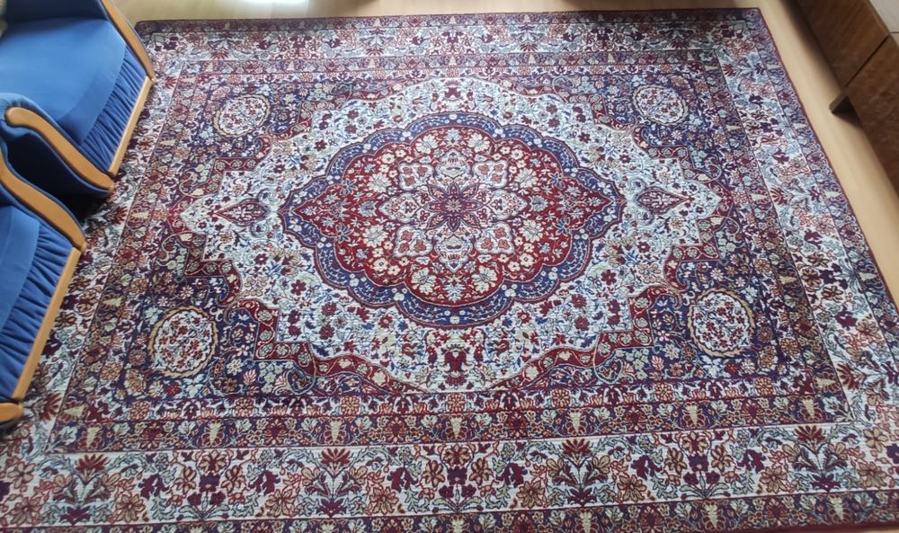 Dywan z wełny tkany 2,5 x 3,5 m