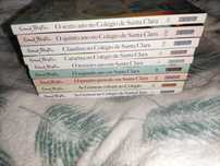 Livros 2 "As Gêmeas no Colégio de Santa Clara" de Enid Blyton