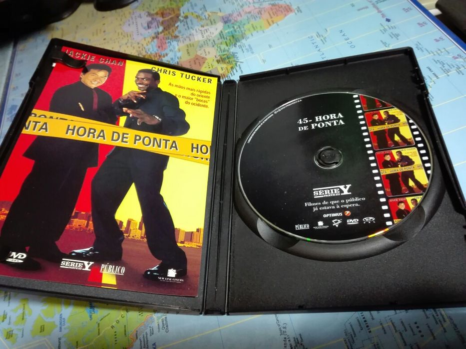 DVD Hora de ponta Jackie Chan e Chris Tucker