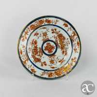 Prato Porcelana da China, Período Kangxi, decoração Rouge de Fer