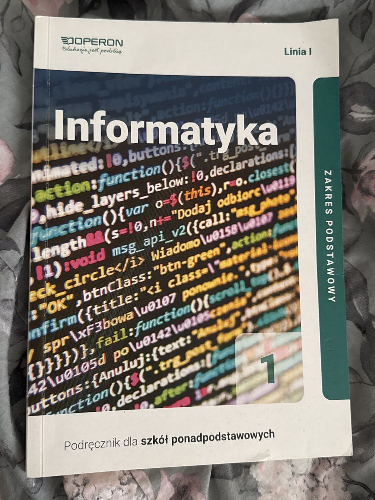 Informatyka 1 operon linia 1