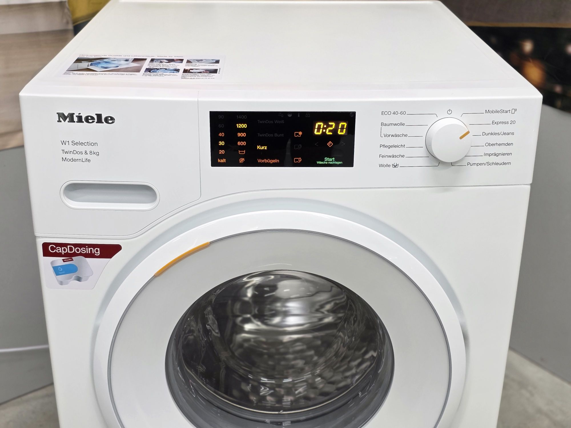 Пральна машина Miele W1 надійна пральна машина 2022 року Germany A+++