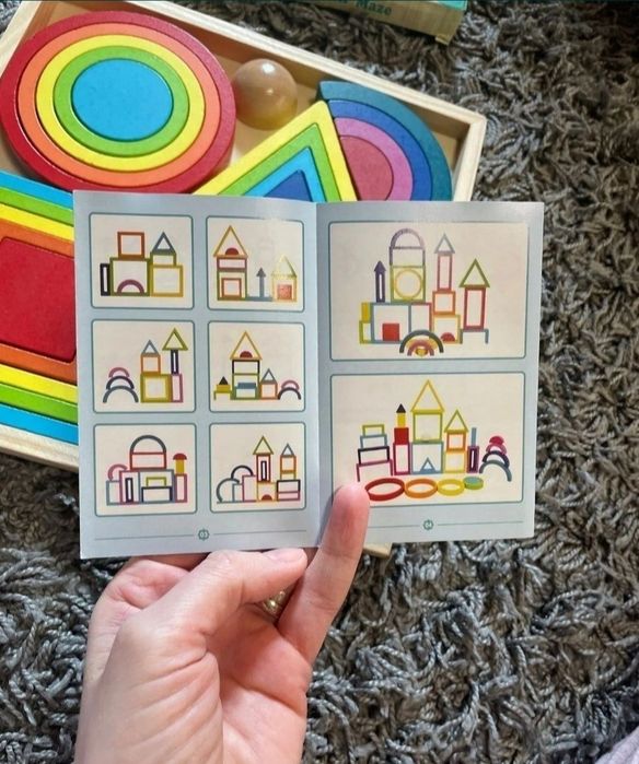 НОВИЙ набір фірми Debitoys Сортер Монтессорі  ФОРМИ