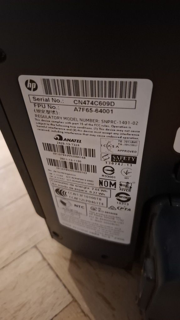2 drukarki HP Officejet Pro 8610 i 8620 - awarie głowic