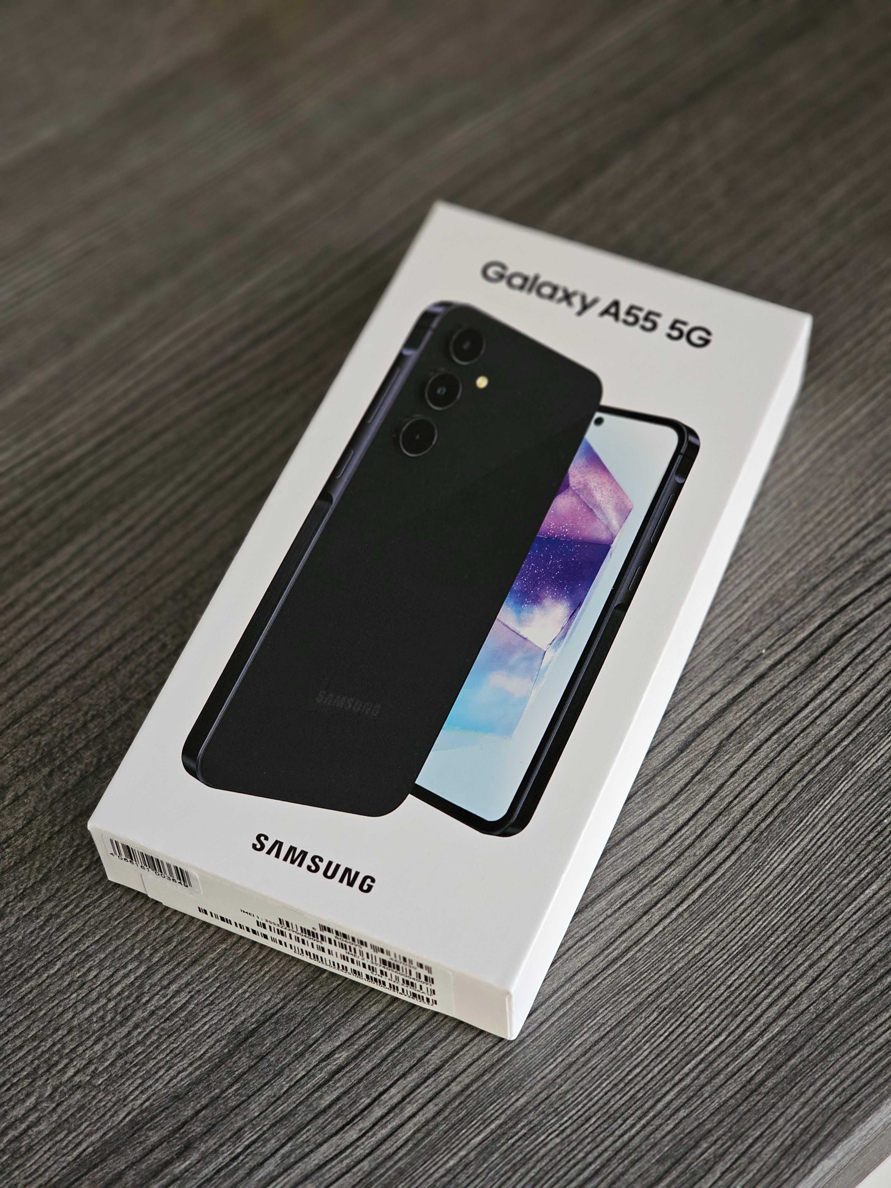 Новый! Samsung Galaxy A55 5G Black 8/256GB. 2024. 2sim. Европа!