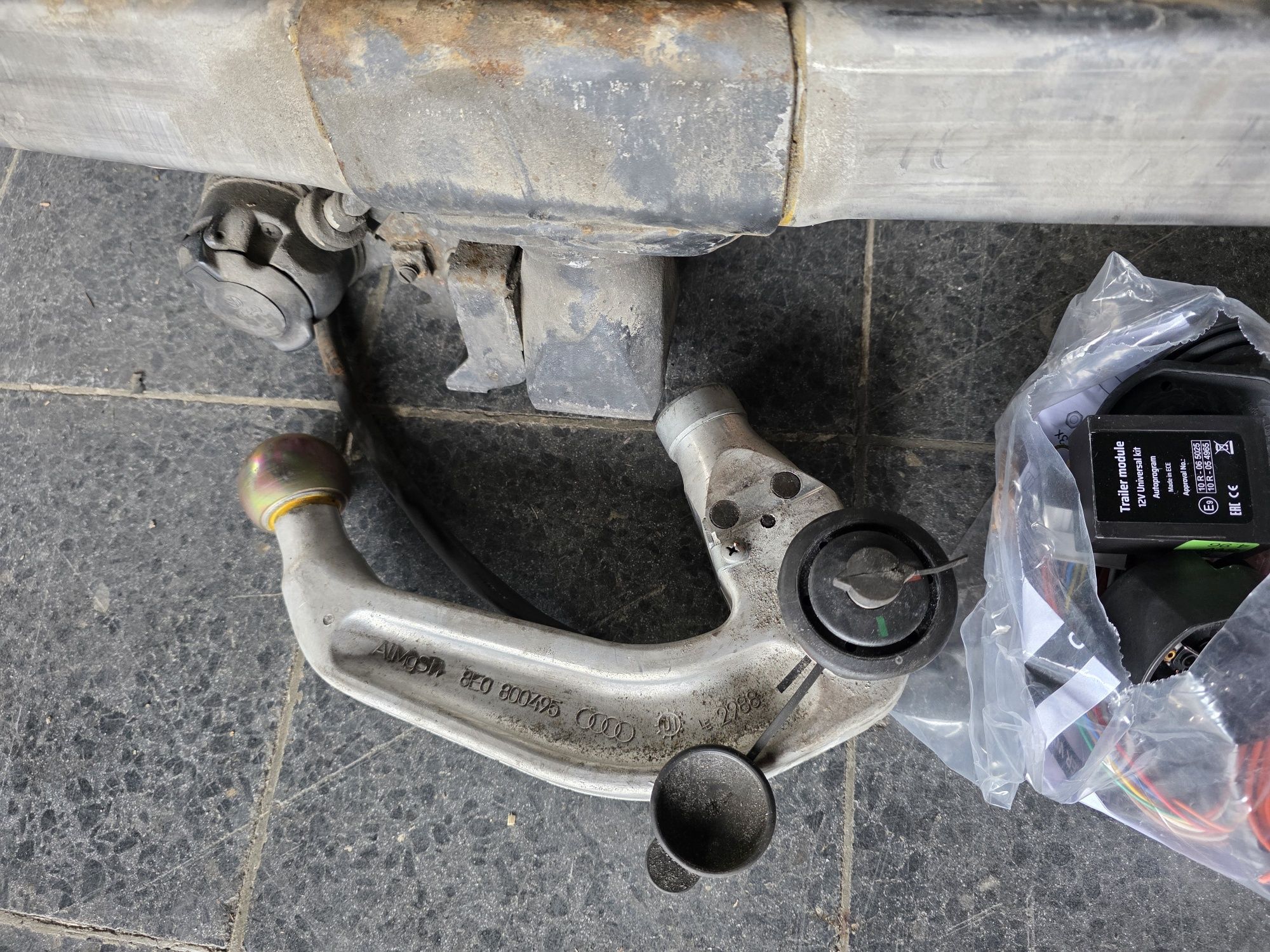 gancho de reboque audi A4 b6 original
