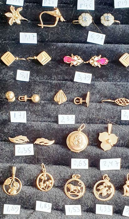 Продамзолотые изделия производства СССР