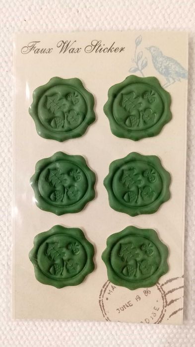 Selos de cera adesivos