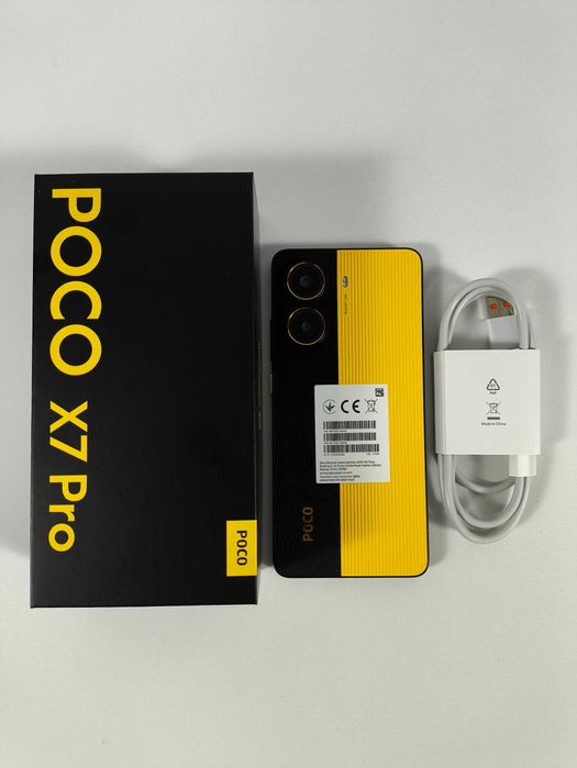 POCO X7 Pro Yellow 12 GB 512 GB + dodatkowe ubezpieczenie do 08 2027