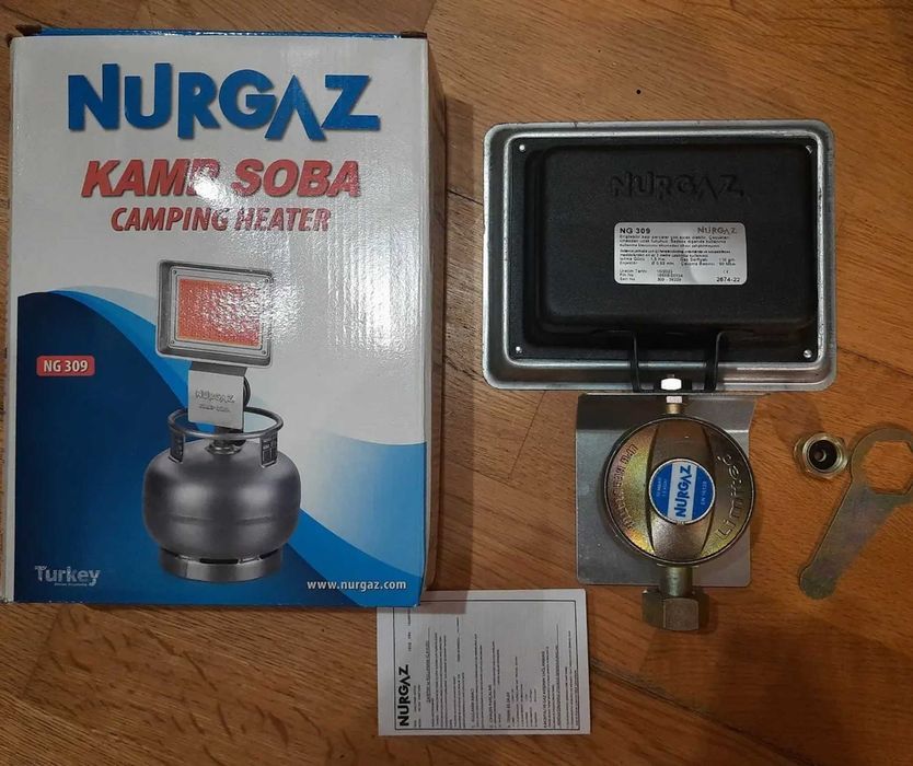 1500w газовий обігрівач з редуктором керамічний турецький