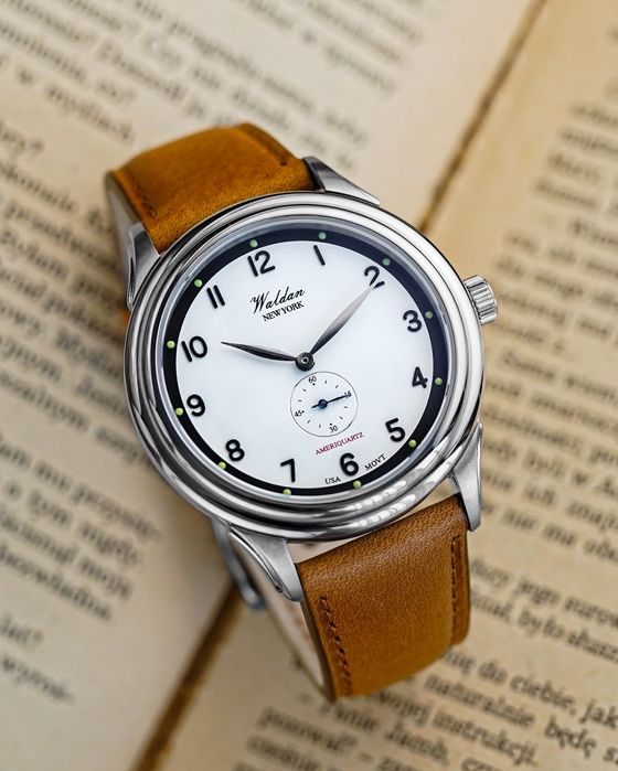 Waldan Heritage Professional Off White zegarek ameriquartz