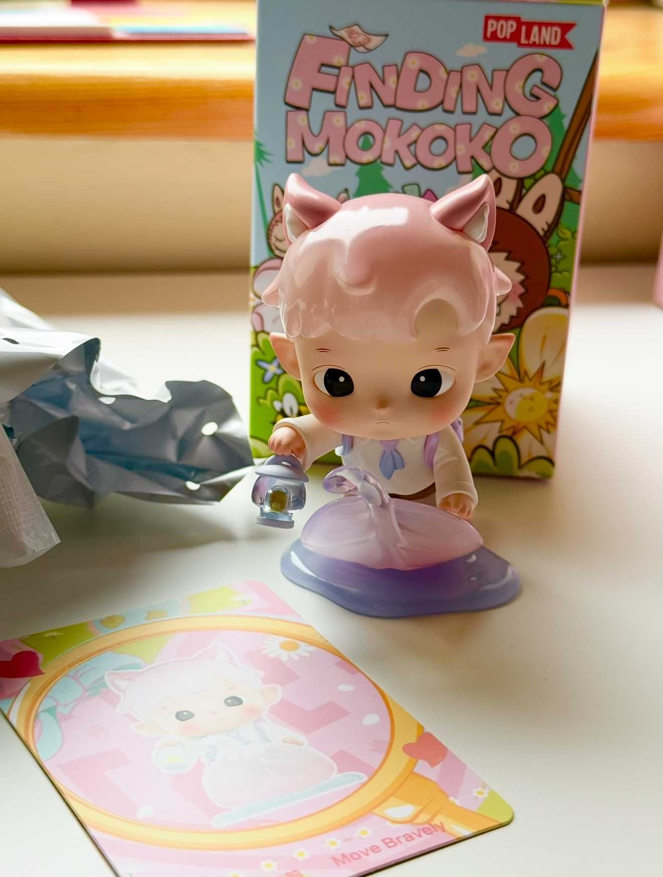 HACIPUPU Pop Mart Finding MOKOKO Figurka Kolekcjonerska