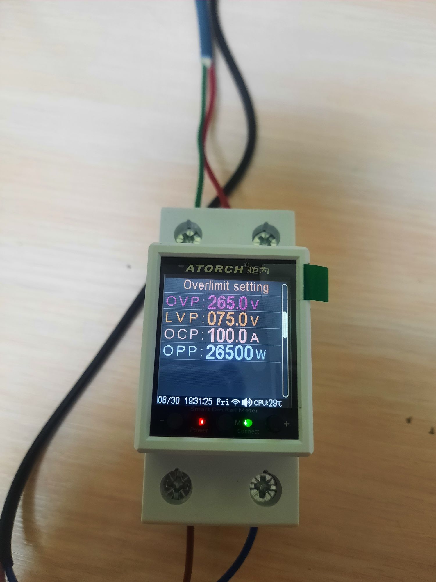 Вай-фай реле ATORCH GR2PWS 100Ампер  Smart Life/Tuya Smart