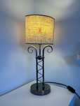 Lampa stołowa nocna Art Deco