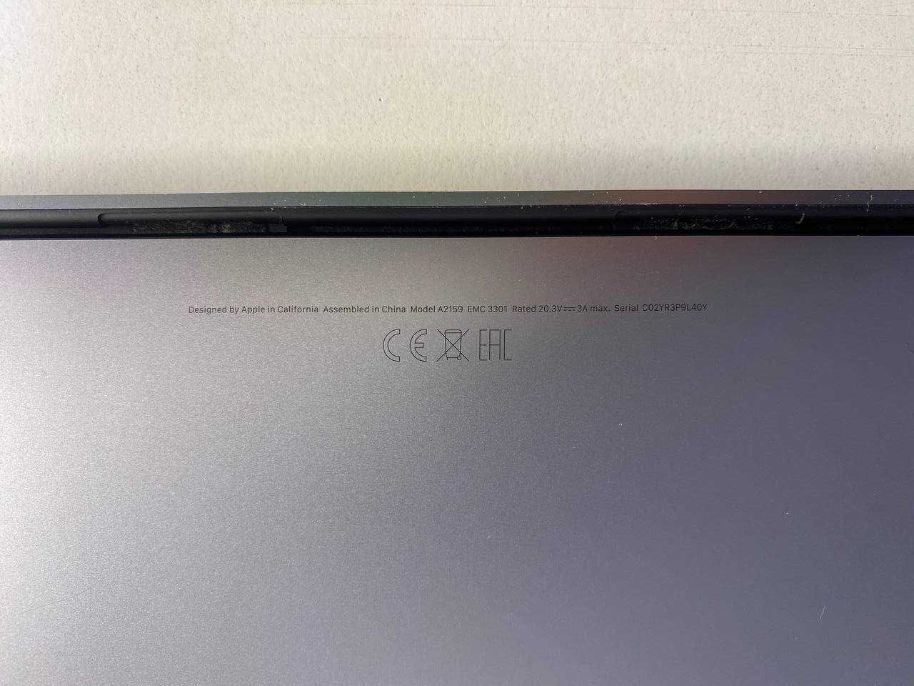 Apple MacBook Pro 13" 2019 (A2159) з Touch Bar